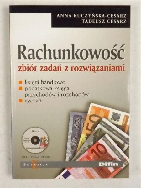 Rachunkowość zbiór zadań z rozwiązaniami + CD