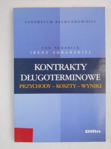 Sobańska Irena - Kontrakty długoterminowe