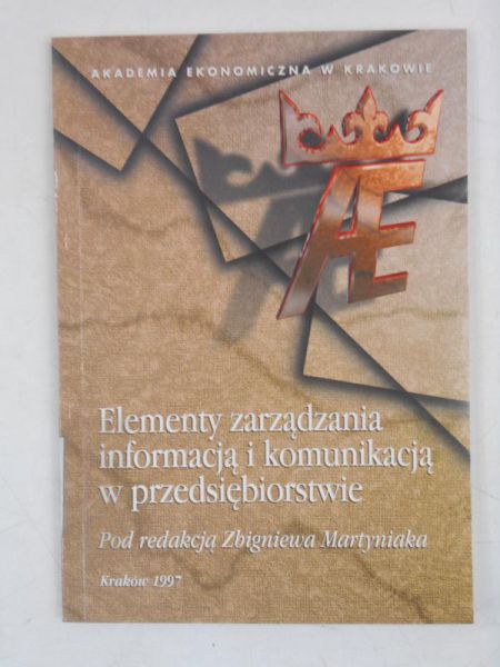 Elementy zarządzanie informacją i komunikacją w przedsiębiorstwie