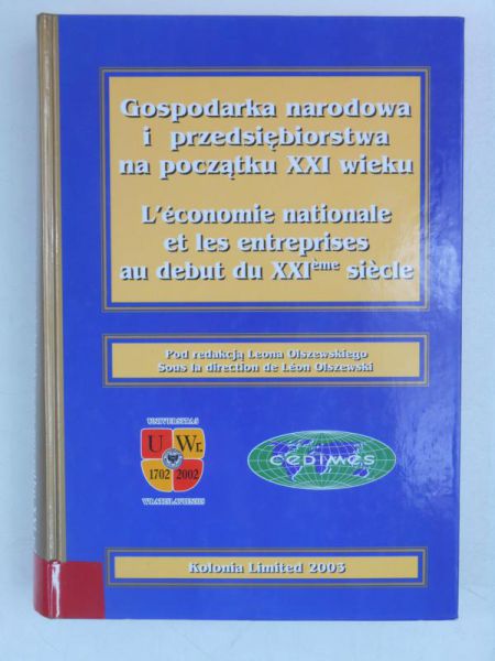 Gospodarka narodowa i przedsiębiorstwa na początku XXI wieku
