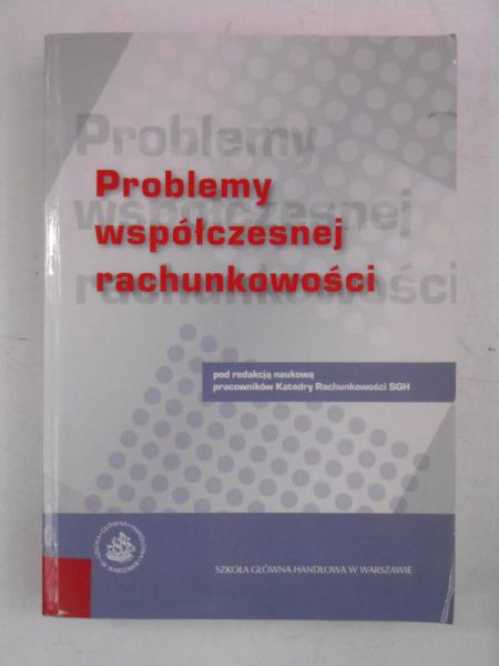 Problemy współczesnej rachunkowośći