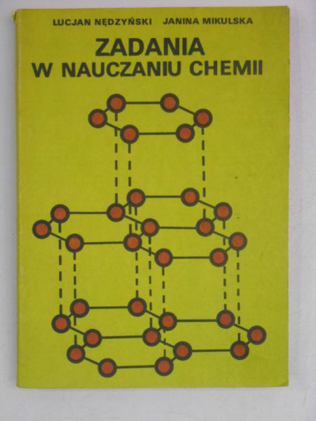 Zadania w nauczaniu chemii