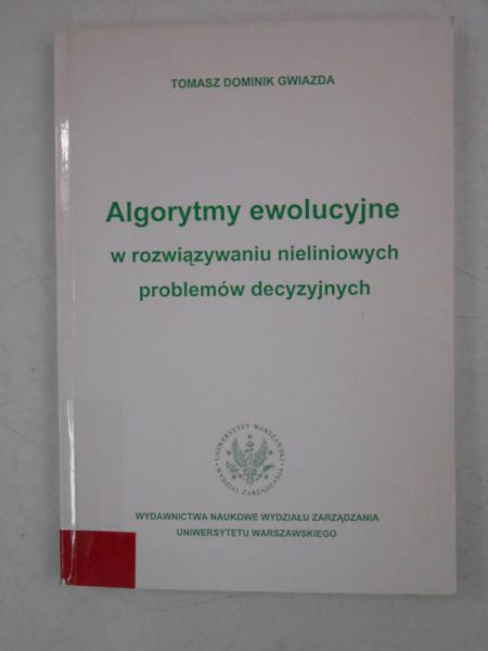 Algorytmy ewolucyjne
