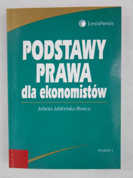 Podstawy prawa dla ekonomistów