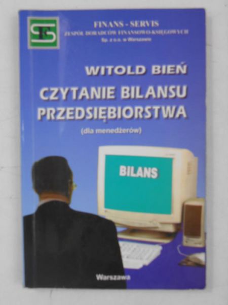 Bień Witold - Czytanie bilansu przedsiębiorstwa
