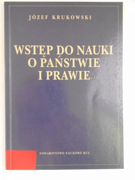 Wstęp do nauki o państwie i prawie