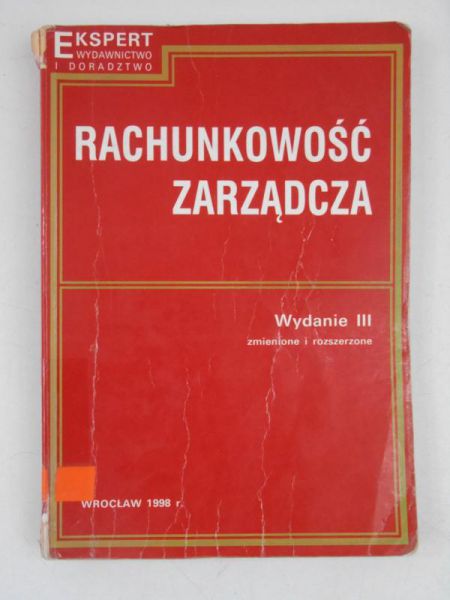 Kiziukiewicz Teresa (red) - Rachunkowość zarządcza