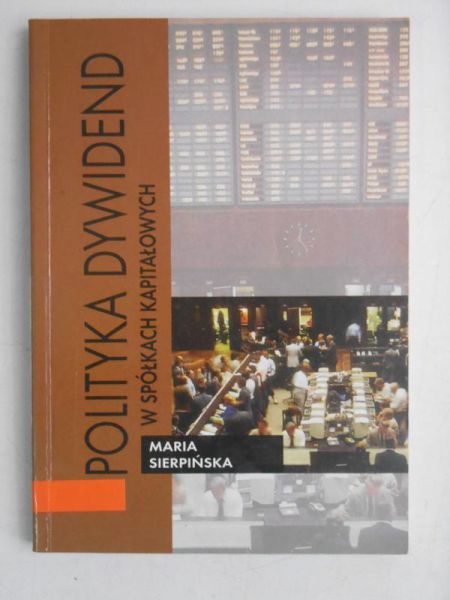 Polityka dywidend w spółkach kapitałowych
