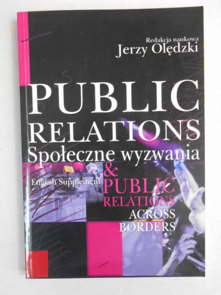 Public relations. Społeczne wyzwania