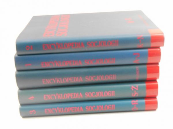 Encyklopedia socjologii, Tom I-IV + suplement