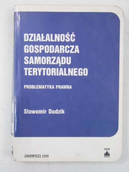 Działalność gospodarcza samorządu terytorialnego