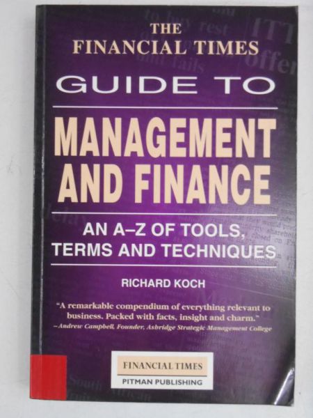 Guide to Management and Finance