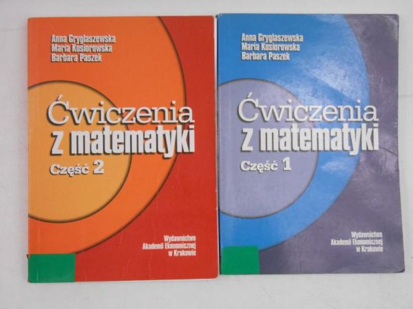 Ćwiczenia z matematyki, część I-II