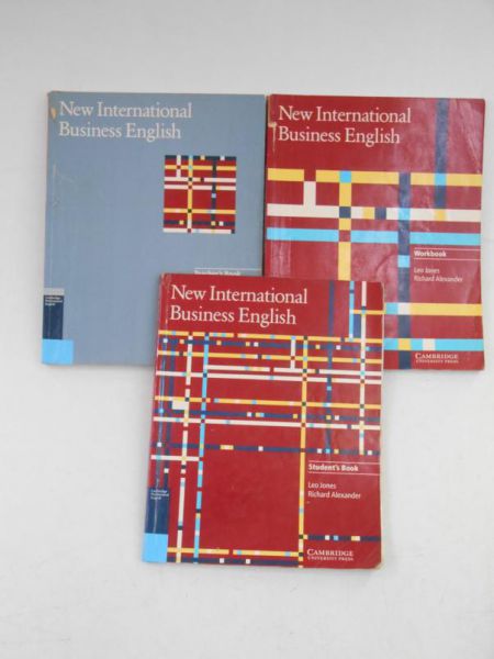 Jones Leo - New International Business English, 3 książki