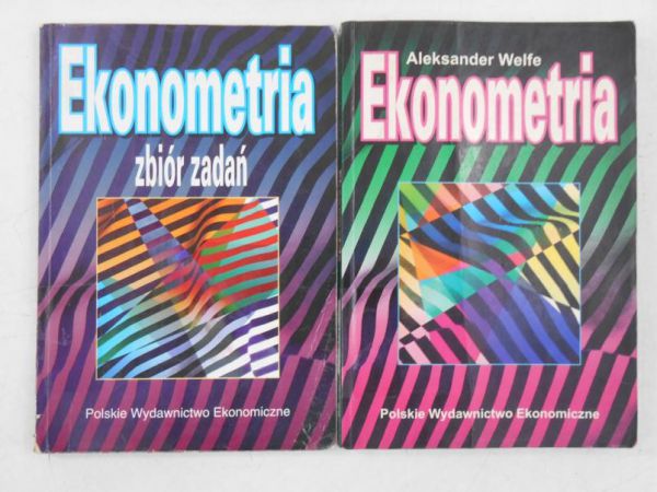 Ekonometria, 2 książki