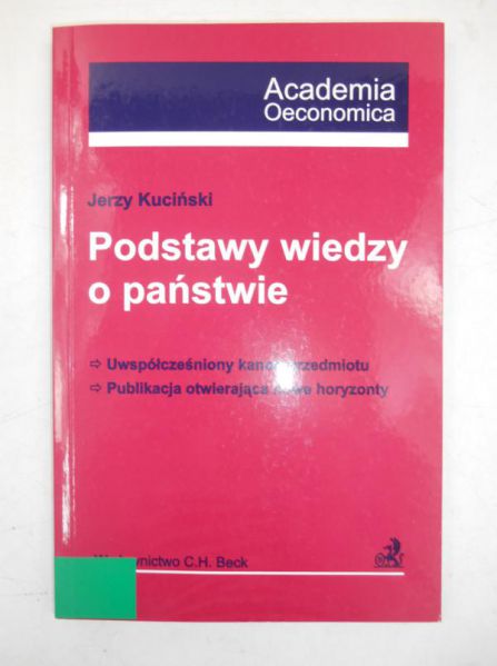 Kuciński Jerzy - Podstawy wiedzy o państwie