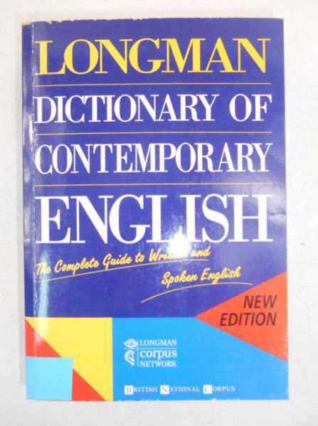 Longman Dictionary of Contemporary English