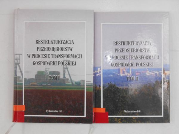 Mączyńska Elżbieta (red.) - Restrukturyzacja przedsiębiorstw w procesie transformacji gospodarki polskiej, Tom I-II