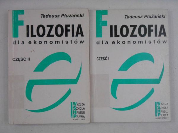 Filozofia dla ekonomistów, cz. I-II