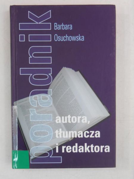 Poradnik autora, tłumacza, redaktora