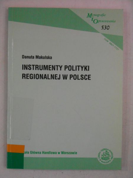 Instrumenty polityki regionalnej w Polsce