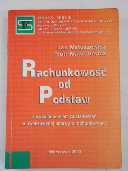 Rachunkowość od podstaw
