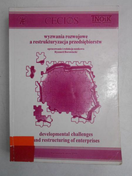 Wyzwania rozwojowe a restrukturyzacja przedsiębiorstw
