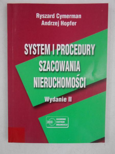 System i procedury szacowania nieruchomości