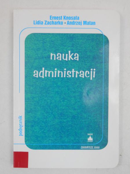 Nauka administracji