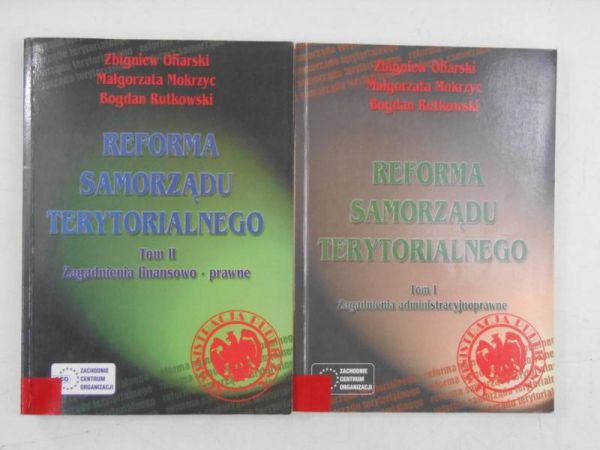 Reforma samorządu terytorialnego, tom I-II