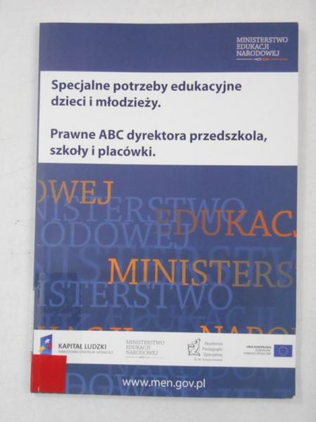Specjalne potrzeby edukacyjne dzieci i młodzieży