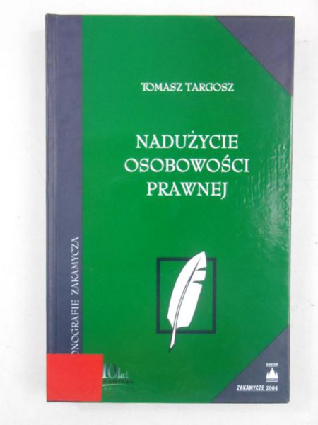Nadużycie osobowości prawnej