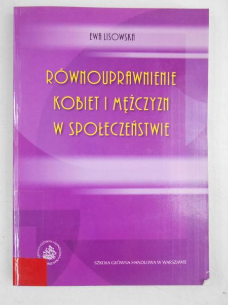 Równouprawnienie kobiet i mężczyzn w społeczeństwie