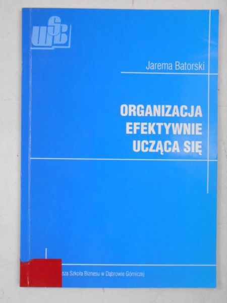 Batorski Jarema - Organizacja efektywnie ucząca się