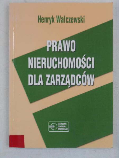 Prawo nieruchomości dla zarządców