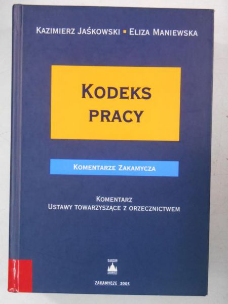 Kodeks pracy. Wydanie III