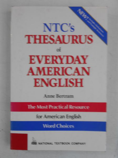 NTC's Thesaurus of Everyday American English