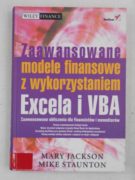Zaawansowane modele finansowe z wykorzystaniem Excel i VBA