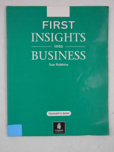 Robbins Sue - First Insights Into Business
