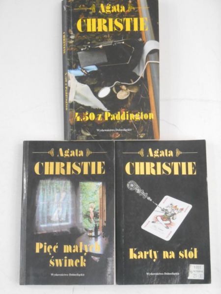 Christie Agata - Pięć małych świnek / 4.50 z Paddington / Karty na stół
