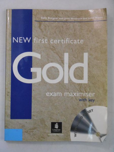 Burgess Sally - New First Certificate Gold Exam Maximiser + CD