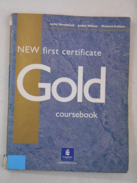 New First Certificate Gold. Coursebook
