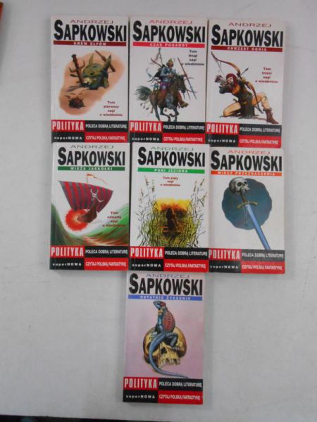 Cykl opowieści o Wiedźminie, 7 tomów