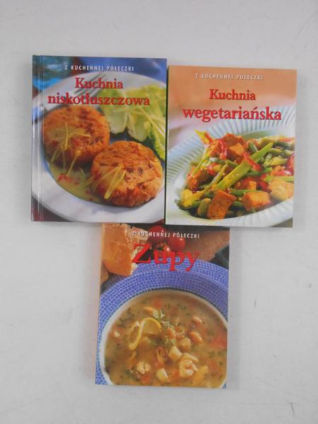 Z kuchennej półeczki, trzy książki