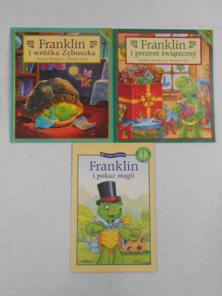 Bourgeois Paulette - Franklin i prezent świąteczny / Franklin i pokaz magii / Franklin i wróżka Zębuszka