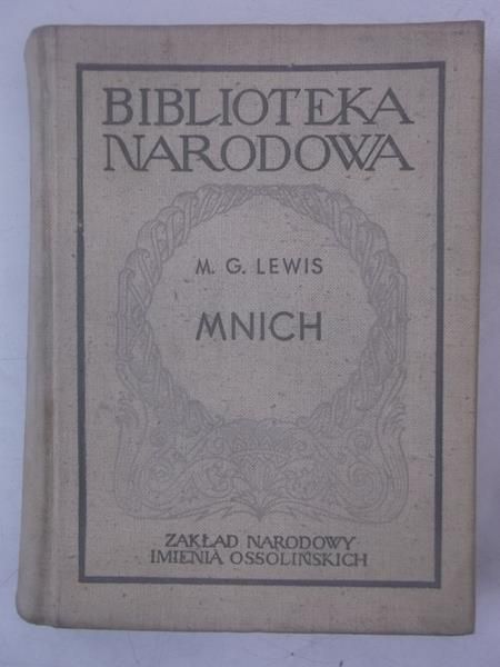 Lewis Matthew G.  -  Mnich, BN