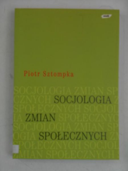 Socjologia zmian społecznych