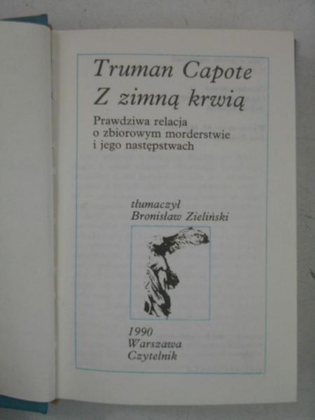 Capote Truman - Z zimną krwią