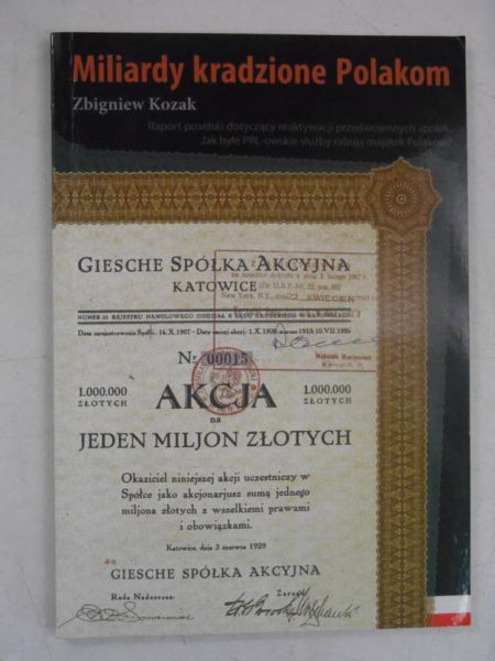 Miliardy kradzione Polakom