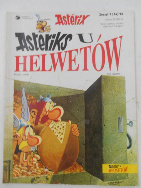 Gościnny  - Asteriks u Helwetów, Zeszyt I